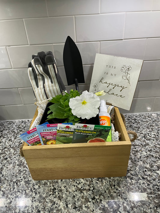 Gardener’s Welcome Gift Basket